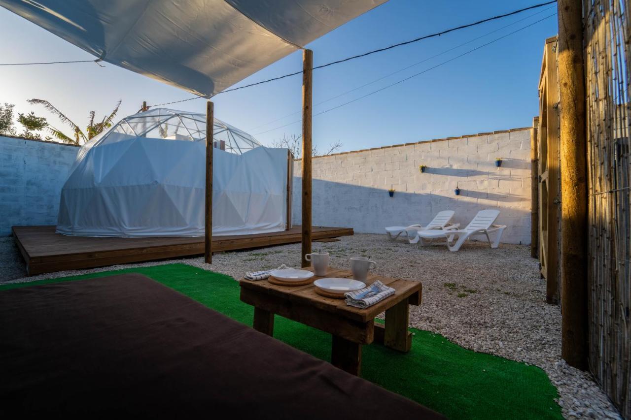 Adama Glamping Villa Chiclana de la Frontera Exteriör bild